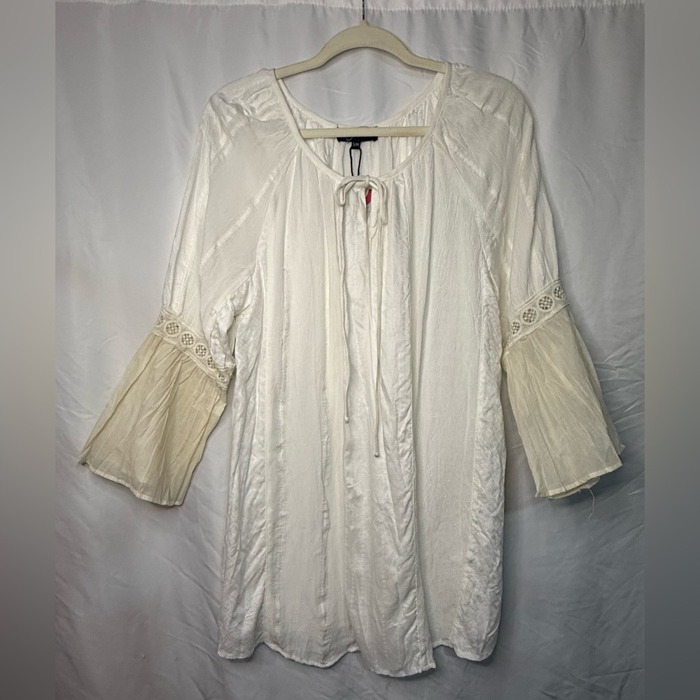 NWT Young Threads Boho Mini Dress/Tunic Top Size Small